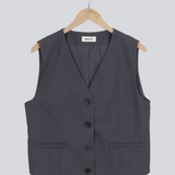 Modström Preloved GaleMD 2 vest - Iron Gate