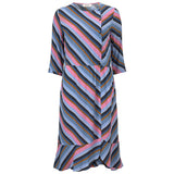 Modström Preloved Rylan print dress - Flash Stripe