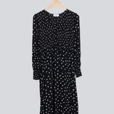 Modström Preloved Tomme print dress - Bold Dot Black