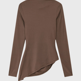 Prudencemd LS top - Seal Brown