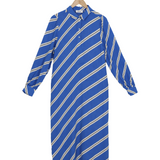 Modström Preloved CenniMD print dress - Azure Stripe