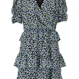 Modström Preloved Earl print dress - Blue Mini Floral
