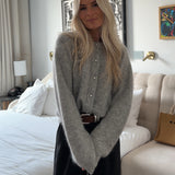 LenniMD cardigan - Grey Melange