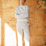 <p>Sweatpants in grey with logo in a cotton mixture. TiaMD pants have sidepockets, tieband and an elastic in the bottom and waist.</p> <p>Style with matching <a href="https://modstrom.com/products/tiamd-sweat-grey-melange" title="tiamd-sweat-grey-melange">sweatshirt</a> or <a href="https://modstrom.com/products/tiamd-zip-grey-melange" title="tiamd-zip-grey-melange">hoodie</a>.</p>