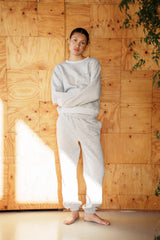 <p>Sweatpants in grey with logo in a cotton mixture. TiaMD pants have sidepockets, tieband and an elastic in the bottom and waist.</p> <p>Style with matching <a href="https://modstrom.com/products/tiamd-sweat-grey-melange" title="tiamd-sweat-grey-melange">sweatshirt</a> or <a href="https://modstrom.com/products/tiamd-zip-grey-melange" title="tiamd-zip-grey-melange">hoodie</a>.</p>