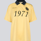 1971 SS polo - Yellow/Navy