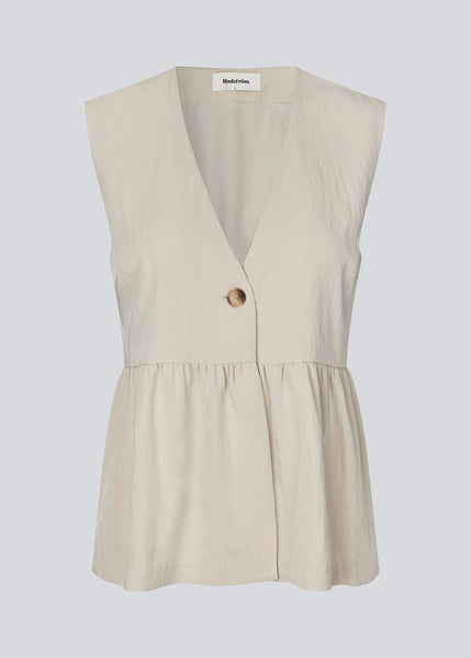 Agnetemd vest - Summer Sand – Modström COM