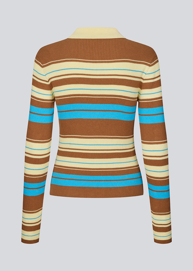 Aslanmd cardigan - Nuthatch multi stripe – Modström COM
