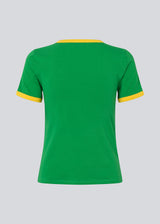 Fitted T-shirt with Brazil logo. The AstaMD Brasil T-Shirt features contrast trims on the short sleeves and round neckline. A sporty and modern T-shirt, perfect for everyday and casual looks.
 