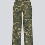 Cool utility-inspired trousers. AtheneMD pants combine a bold camouflage print with a straight-leg fit. A strong statement piece that’s easy to style with a simple top for a modern, fashion-forward outfit.