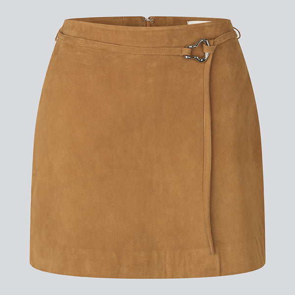 Axellemd skirt - Tan Camel – Modström COM