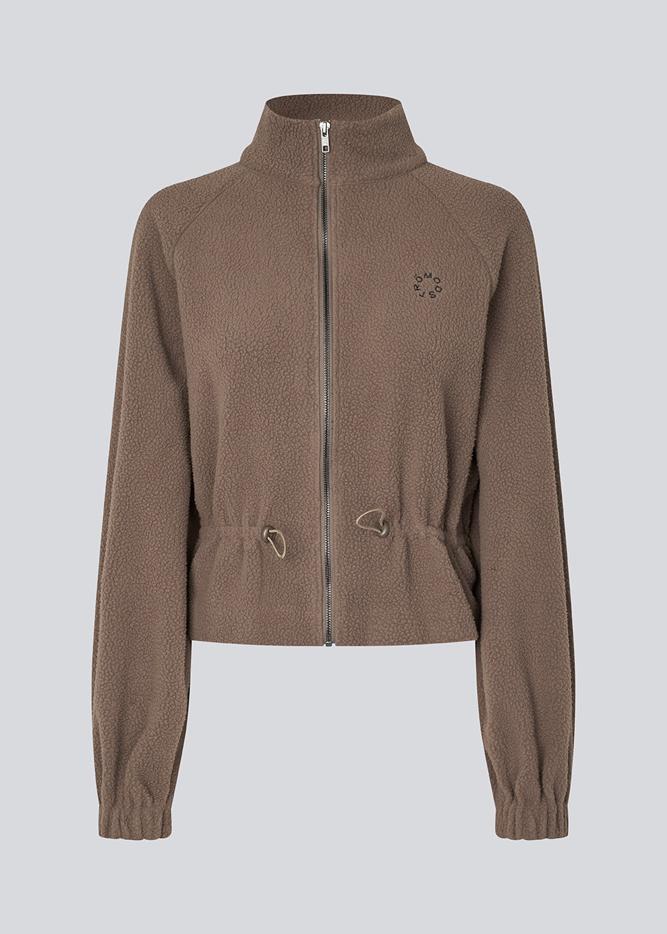 Fleece jacket with modern, sporty details. The BadraMD Jacket is made from 100% recycled polyester and features a zip closure, subtle chest logo, elasticated cuffs, and an adjustable drawstring at the waist.
