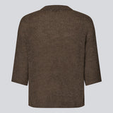 3/4-sleeve cardigan in lightweight, soft knit. The BailorMD Cardigan features ribbed trims, a button closure, and a relaxed fit – perfect worn alone or as a trendy layering piece.