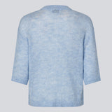 3/4-sleeve cardigan in lightweight, soft knit. The BailorMD Cardigan features ribbed trims, a button closure, and a relaxed fit – perfect worn alone or as a trendy layering piece.