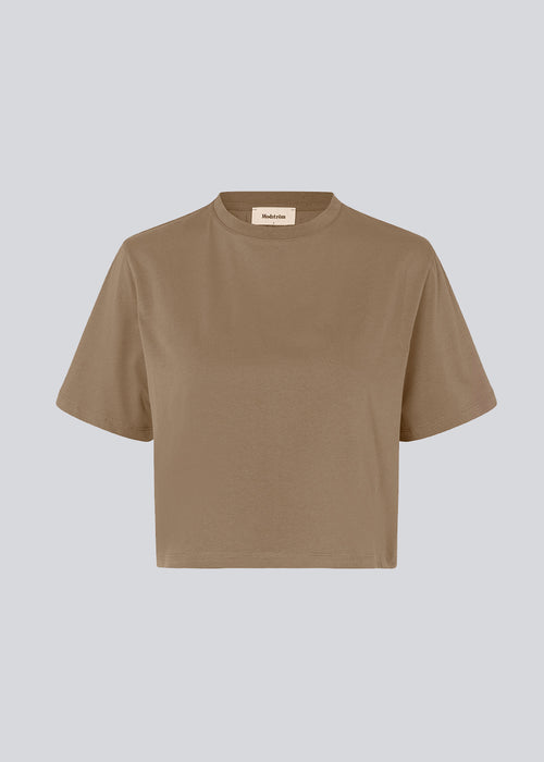 CadakMD crop t-shirt - Dune