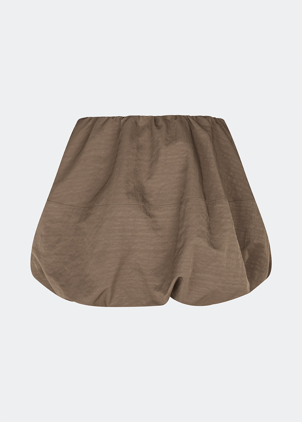 Voluminous balloon skirt with a modern look. Cirkelmd skirt is made from 100% recycled nylon and designed with an elastic waistband and a distinctive balloon silhouette for a feminine, statement-making shape. A stylish wardrobe piece that pairs effortlessly with everything from a simple T-shirt to an elegant top.