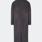 Cyllemd coat - Navy Twill Melange
