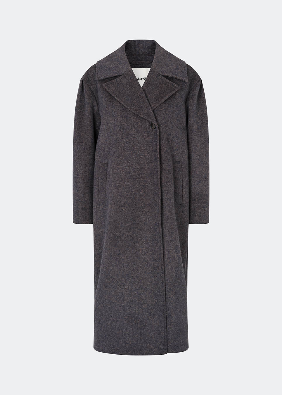 Cyllemd coat - Navy Twill Melange