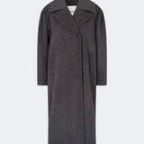 Cyllemd coat - Navy Twill Melange