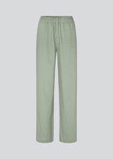 Elevate your wardrobe with the DarrelMD Pants, crafted from a blend of 30% linen and 70% viscose. These green pants offer a perfect balance of comfort and style, featuring a relaxed fit with an elastic waistband for easy wear.