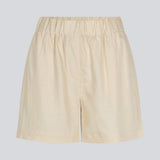 Shorts in summer sand in a relaxed fit, wide legs, and an elasticated waistband. DarrelMD shorts are crafted from a linen material.&nbsp;