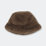 DemmiMD Hat is a soft bucket hat with a fluffy finish and a classic rounded shape. The wide brim gives the hat a relaxed expression and makes it an easy addition to seasonal looks. Style it with a jacket or knitwear for a cool everyday look.