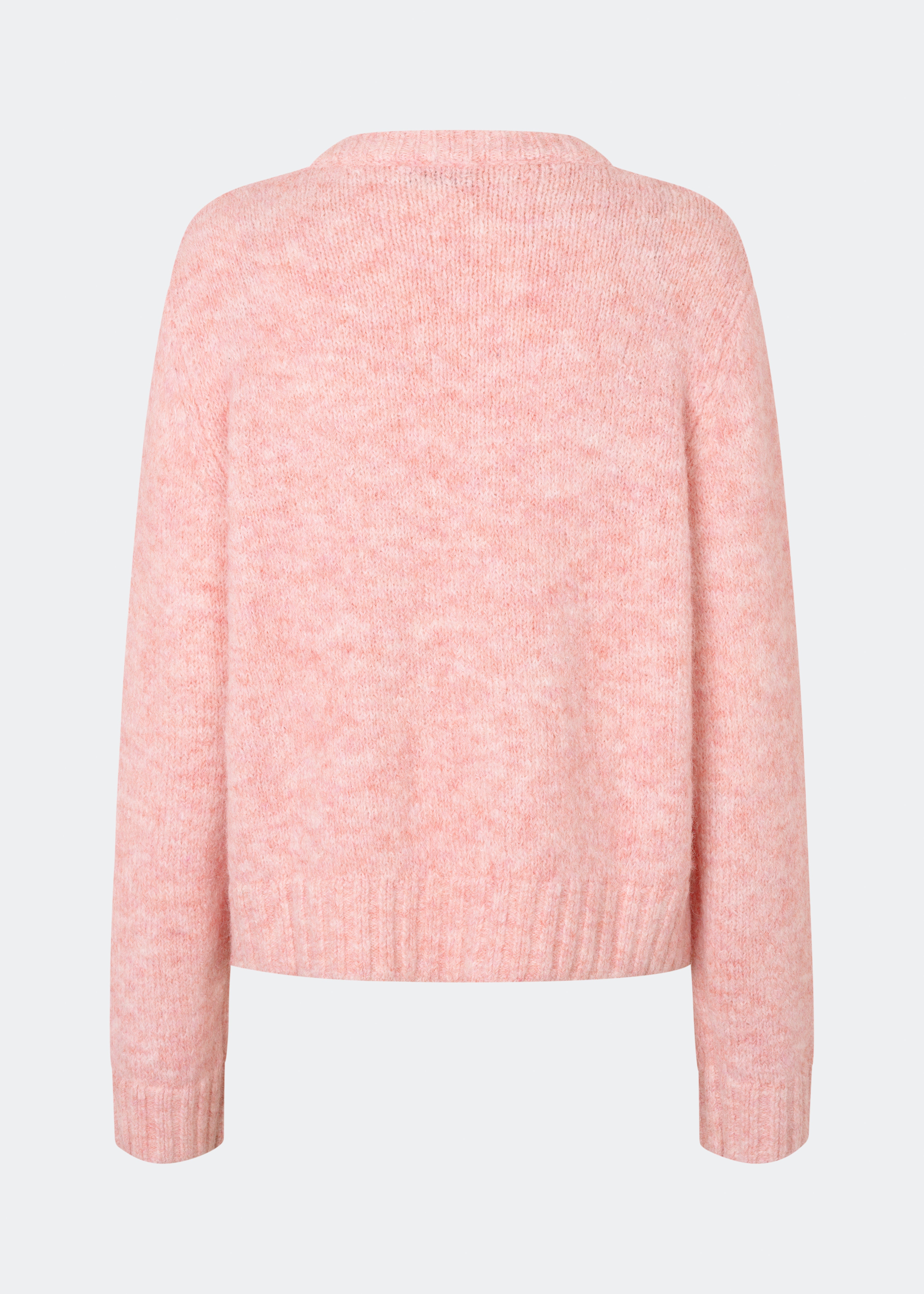 The Dictemd O-Neck is a soft melange knit sweater with a classic crew neckline and a relaxed fit. Finished with ribbed trims at the neck, cuffs and hem, it offers a timeless look that's easy to wear. A versatile everyday knit that pairs effortlessly with jeans, tailored trousers or skirts throughout the season.