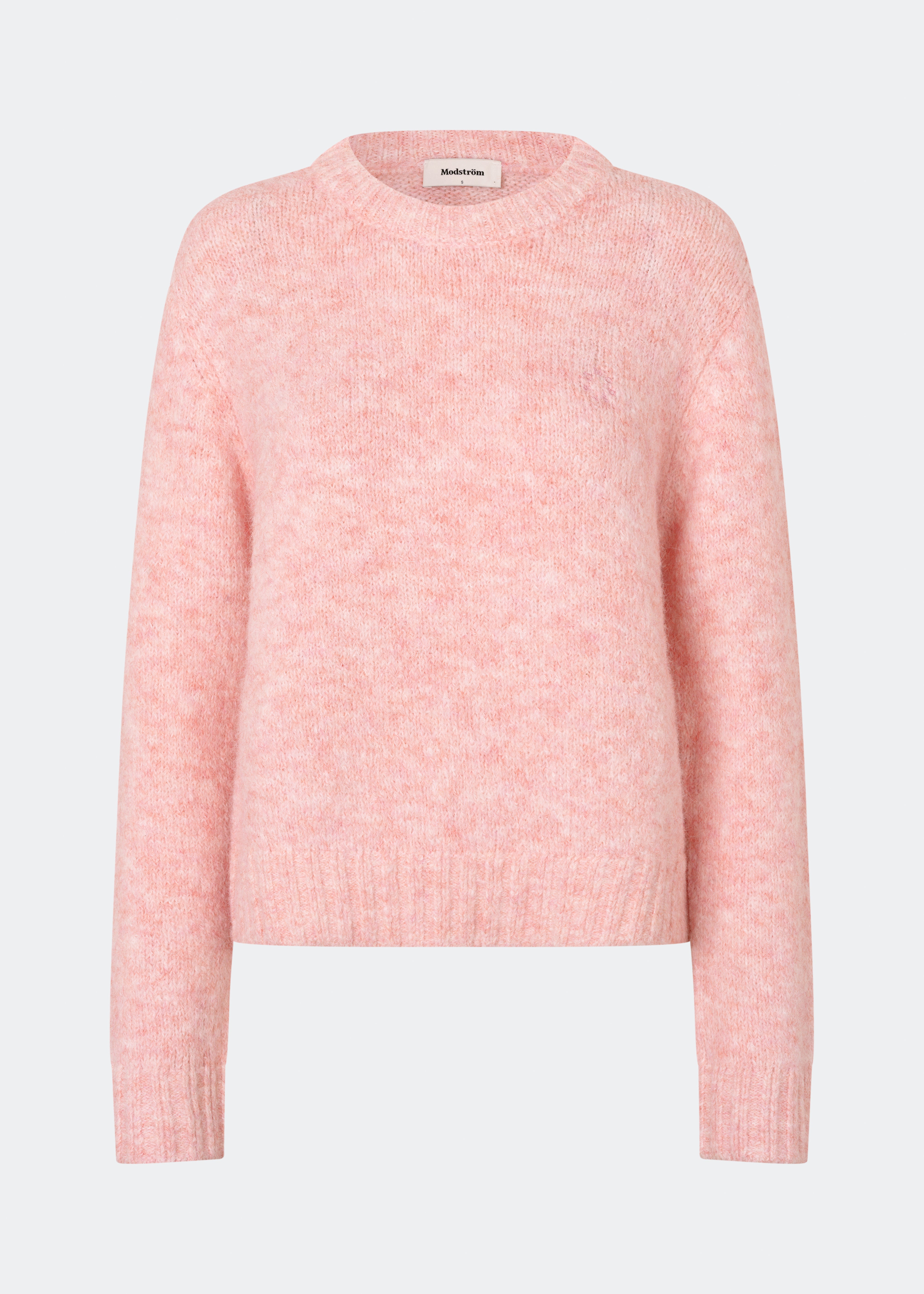 The Dictemd O-Neck is a soft melange knit sweater with a classic crew neckline and a relaxed fit. Finished with ribbed trims at the neck, cuffs and hem, it offers a timeless look that's easy to wear. A versatile everyday knit that pairs effortlessly with jeans, tailored trousers or skirts throughout the season.