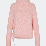 The Dictemd Rollneck is a soft knit sweater featuring a high roll neck and a relaxed fit. Ribbed trims and a subtle side slit add a modern touch, while the melange knit provides warmth and texture. A versatile wardrobe staple, perfect worn on its own or layered under seasonal jackets and coats.
