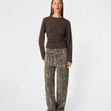Dimetrimd LS t-shirt - Seal Brown