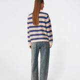 Ditlevmd cardigan - Cherry Stripe