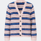 Ditlevmd cardigan - Cherry Stripe
