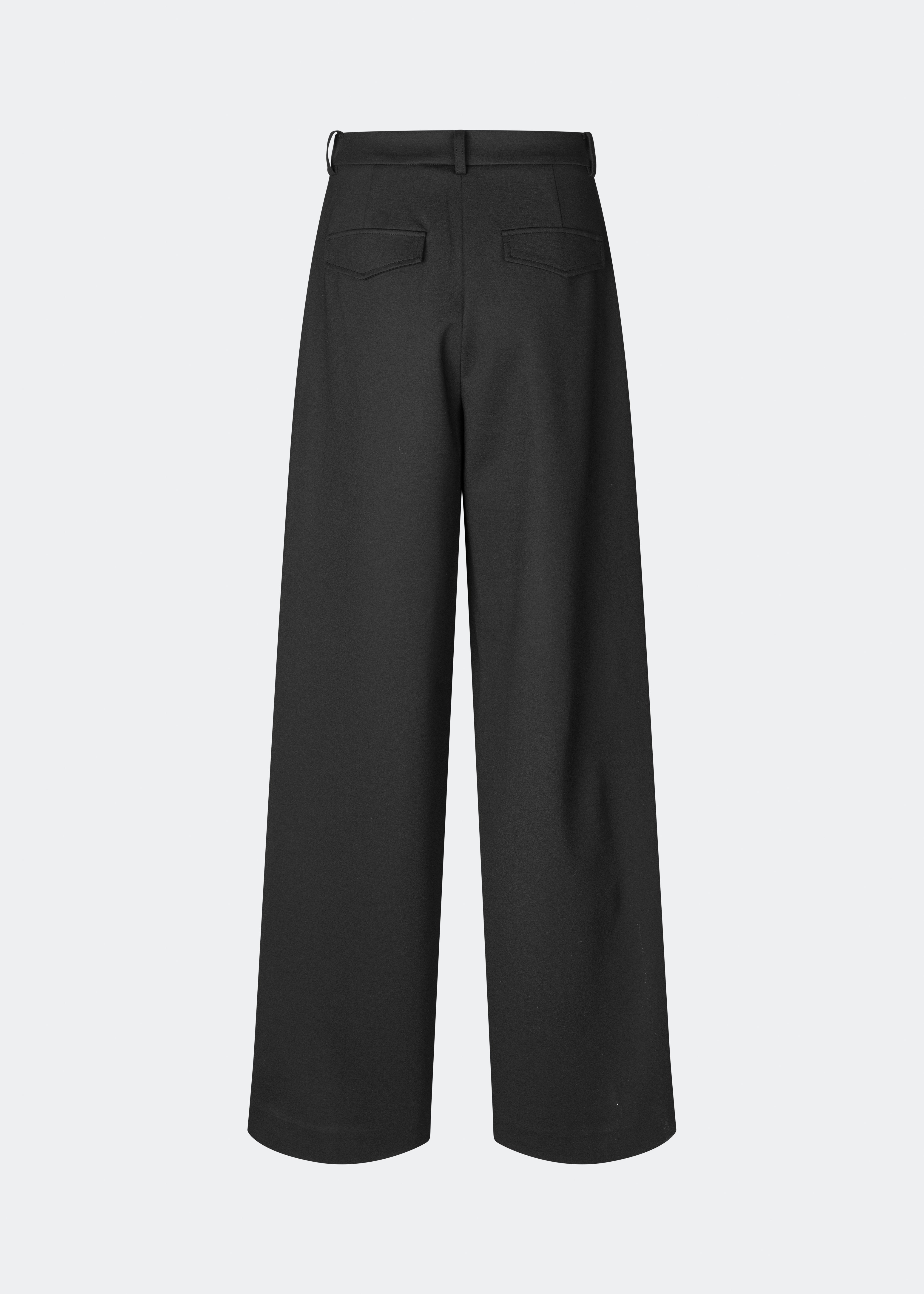 Wide-leg tailored pants with a high waist, front pleats, side pockets and flap pockets at the back. Wear them with the matching Dorit blazer or strapless top.