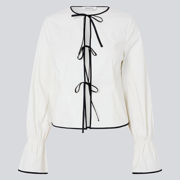 【新品未使用】KINDERSALMON Bow Detailed Blouse Modstrom_Emiliamd_Bow_Shirt_So