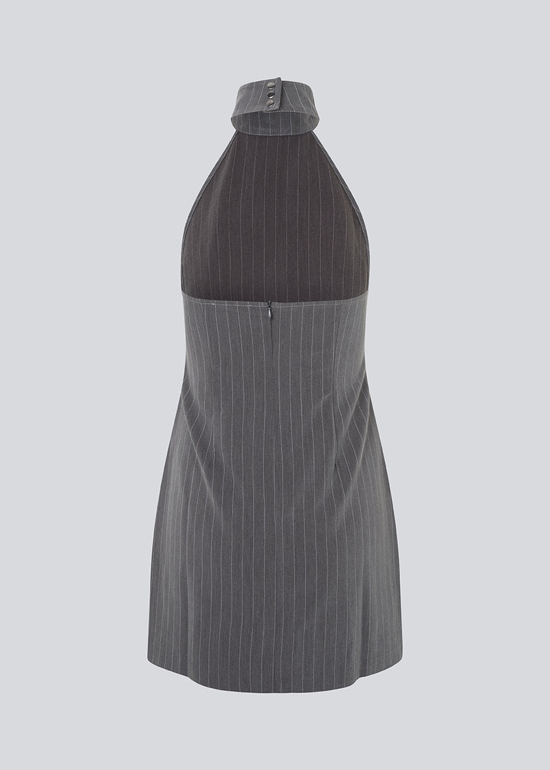 reiss pinstripe pinafore dress grey Sound on., I genuinely could not get over this voice note from a pal who recently bought the Elodie pinafore dress. Had to share it with you., The Elodie pinafore has seemingly become everyones