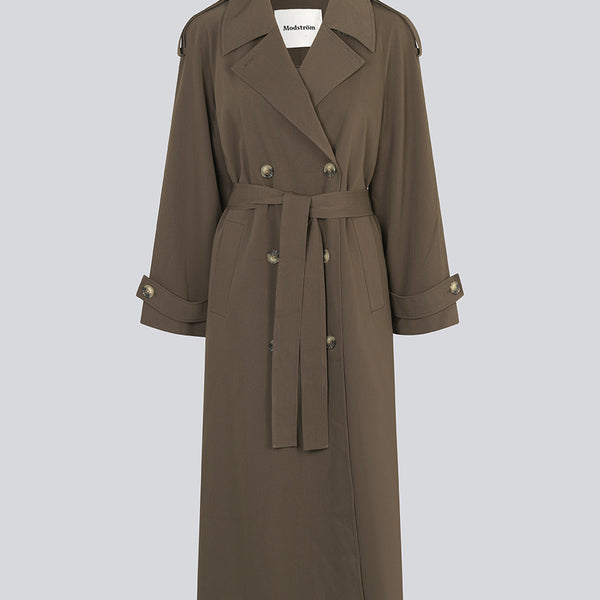 【MODERNIF】Riven Trench Coat Modstrom_Eviemd_Jacket_Espress