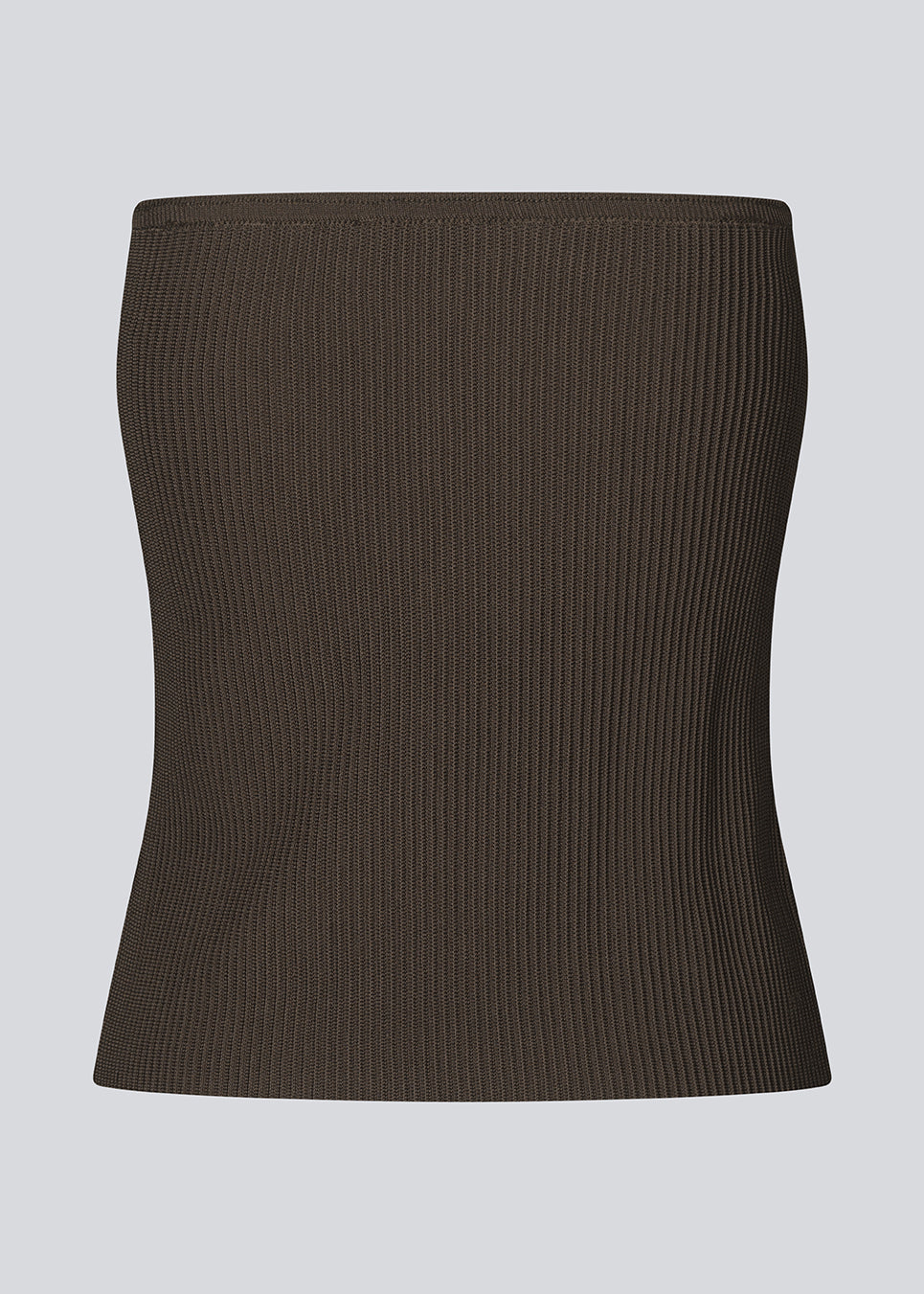 Ribknitted tube top with a fitted silhouette. FainaMD tube top is cut from a soft quality with a strapless heart-shaped neckline. Part of matching set. Shop the skirt here. The model is 175 cm and wears a size S/36