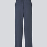 FanyaMD pants have a menswear-inspired look with straight, wide legs, a high waist with zip fly and button and elastication in back. Doubble pleat in front and side pockets