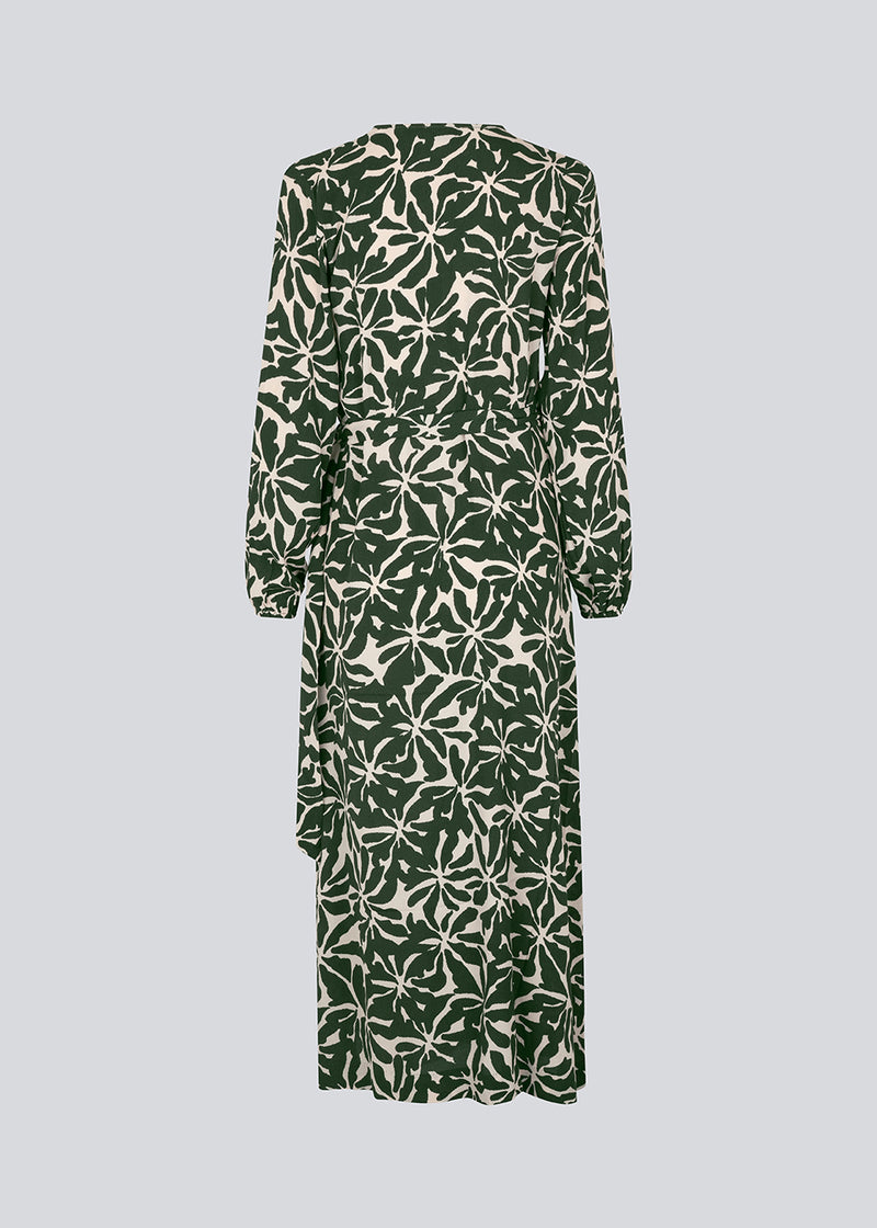 Buy FernMD print wrap dress - Ocean Fleur Modstrm COM Buy FernMD print wrap dress - Ocean Fleur Modstrm COM