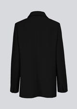 Gale blazer in Black has a classic and elegant design, fulfilled by the beautiful revers collar and a long fit. The blazer has a button closure at the front and a chest pocket at the left side. Buy Gale Pants, Gale straight pants, GaleMD skirt or GaleMD shorts in the same color that fits the Blazer.