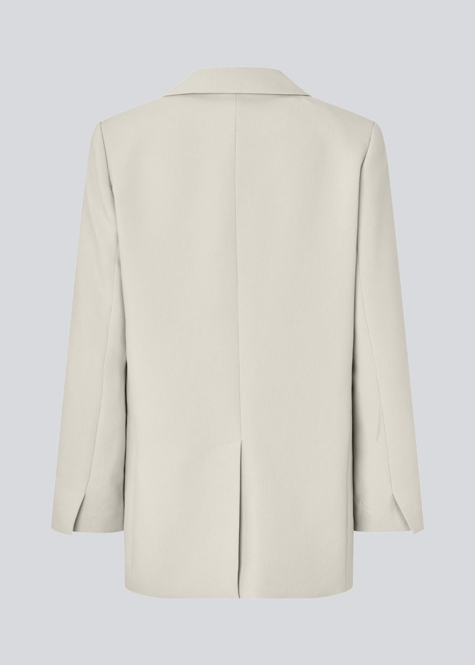 Gale blazer in beige has a classic and elegant design, fulfilled by the beautiful revers collar and a long fit. The blazer has button closure at the front and a chest pocket at the left side.

Material:
5% Elastane
76% Recycled Polyester
19% Viscose

Lining:
35% Polyester
65% Viscose