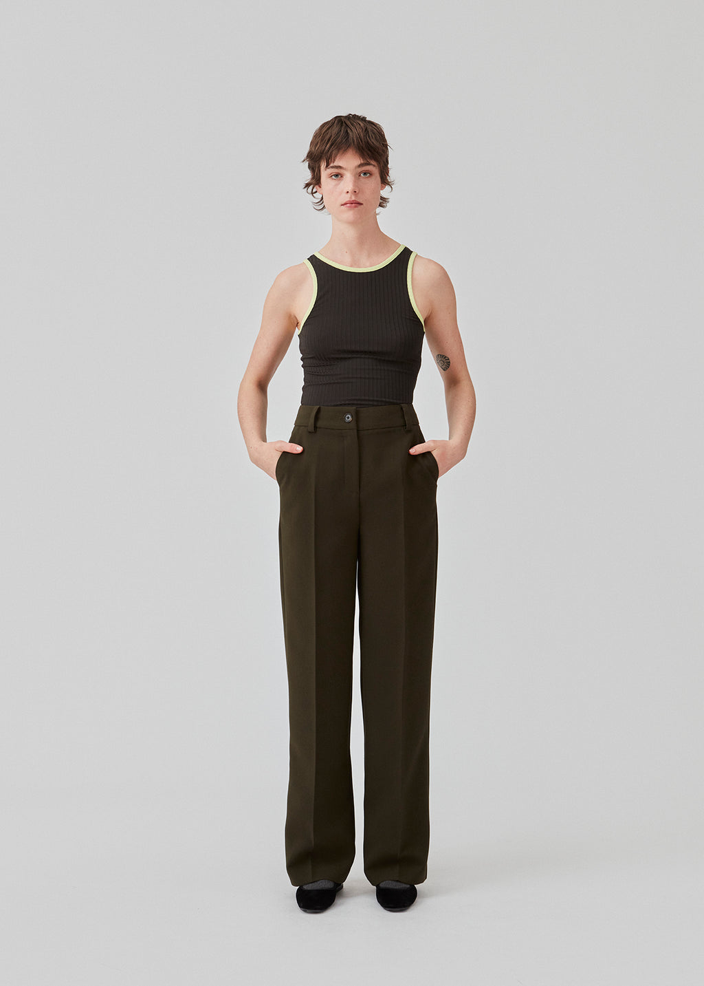 Buy Gale pants - Deep Pine – Modström COM