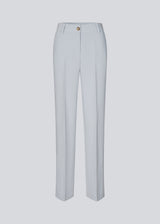 Gale pants has a classic design. The pants has straight, wide legs with pressfolds, which creates an elegant look.