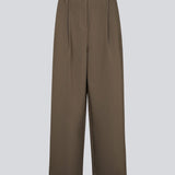 Gale pants has a classic design. The pants has straight, wide legs with pressfolds, which creates an elegant look.&nbsp;
