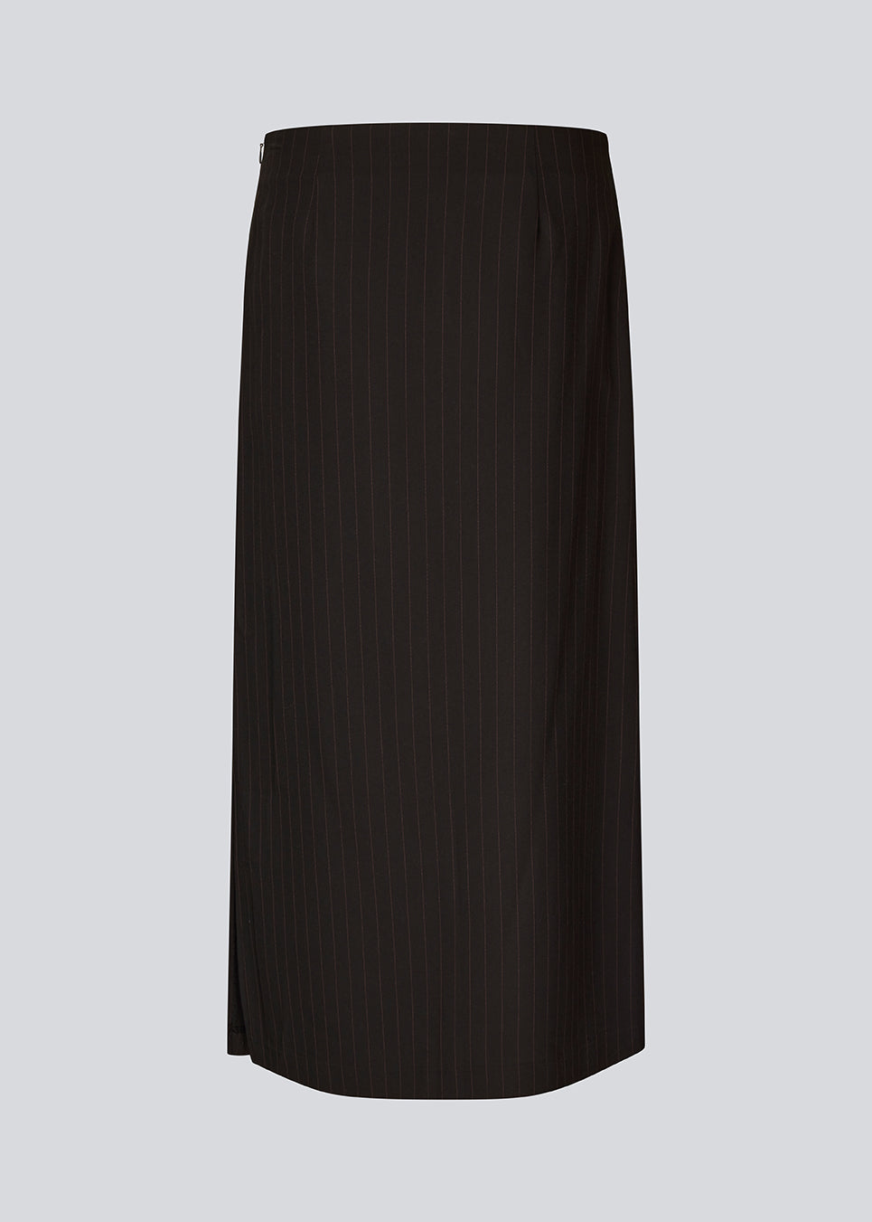 Straight, tailored midi skirt in a woven quality. GraysonMD skirt has a hidden zipper at the side along with a high side slit. Lined. The model is 175 cm and wears a size S/36.