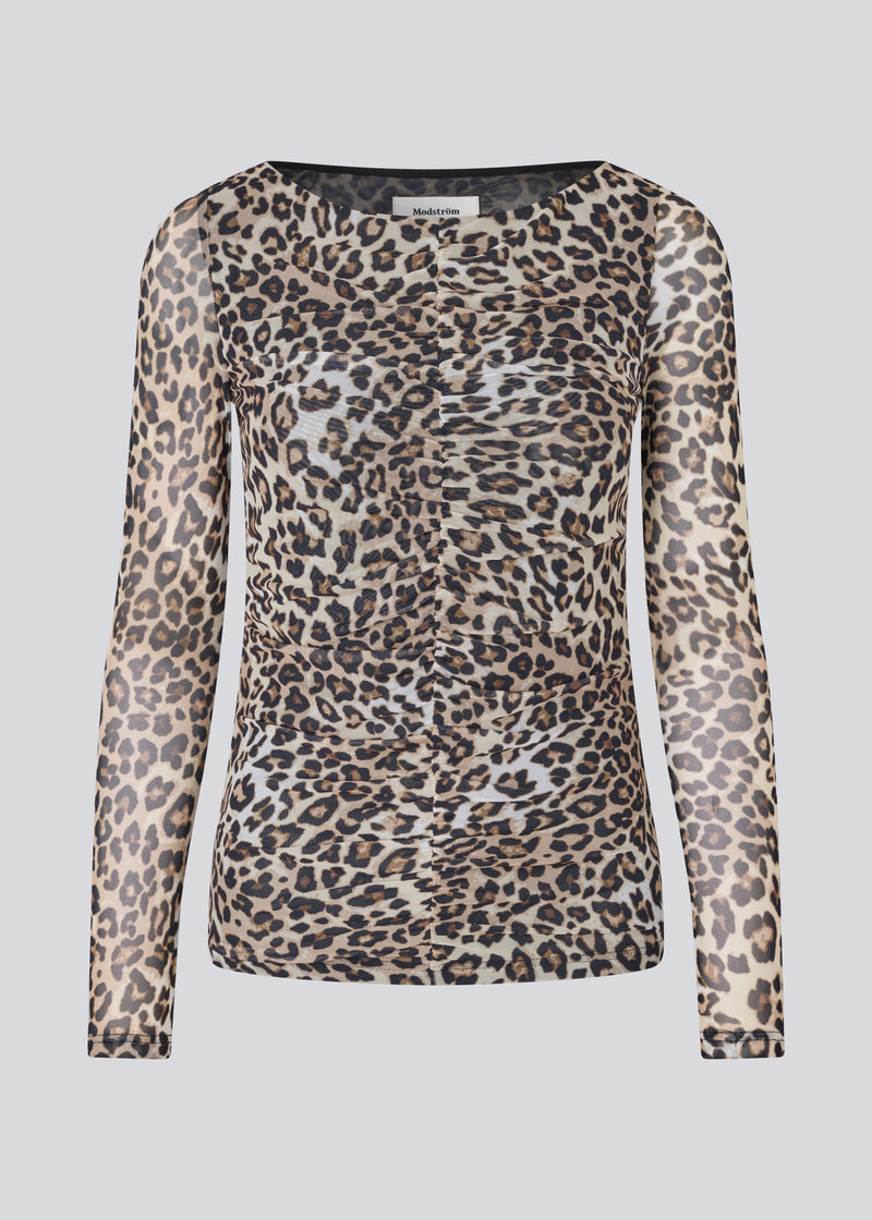 Shop - GwenMD print top - Leo leo print – Modström COM