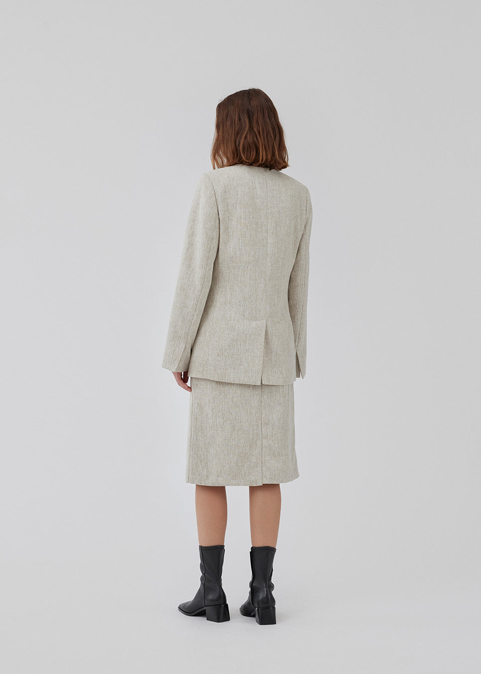 HaleyMD blazer - Summer sand melange