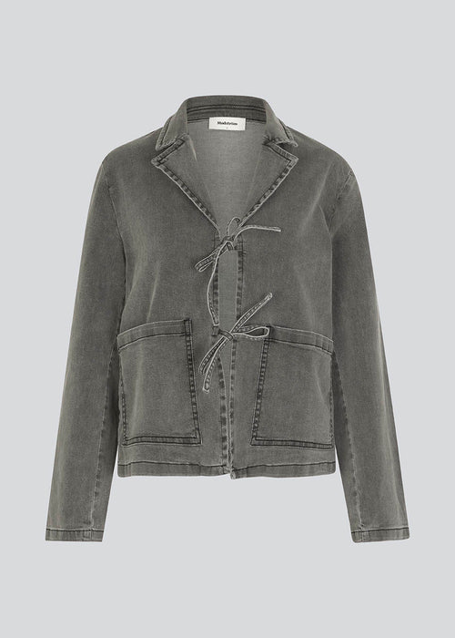 Vintage Style Hi-Low Distressed Leopard Denim Shirt Jacket/Shacket in –  Shop Hearts