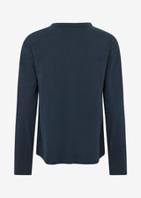Long-sleeved t-shirt in cotton jersey. HellenMD LS t-shirt has a casual fit with wide sleeves and a round neck.