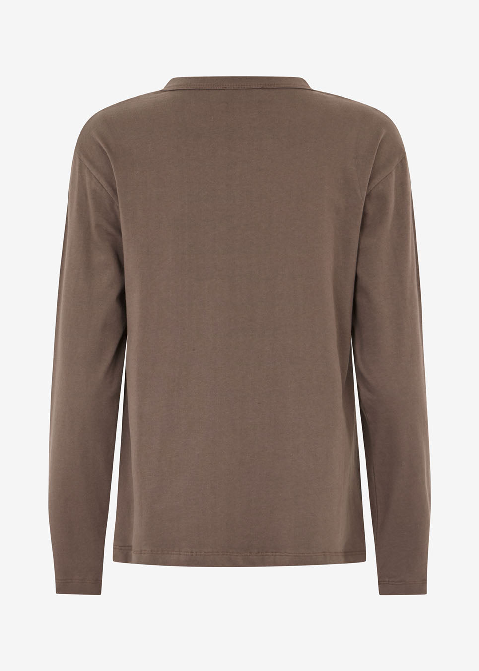 Long-sleeved t-shirt in cotton jersey. HellenMD LS t-shirt has a casual fit with wide sleeves and a round neck.